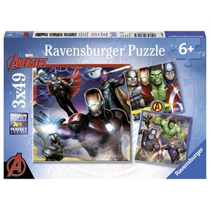 Ravensburger - Marvel Hero Thor - 100XXL Piece Jigsaw Puzzle - The