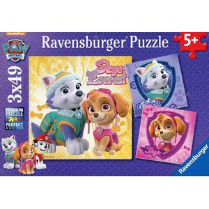 Ravensburger (08008) - "Paw Patrol" - 49 pieces puzzle