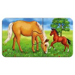 Ravensburger (07331) - "Dear animal" - 2 pieces puzzle
