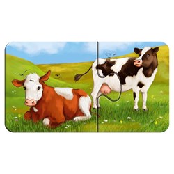 Ravensburger (07331) - "Dear animal" - 2 pieces puzzle