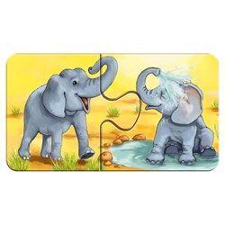 Ravensburger (07331) - "Dear animal" - 2 pieces puzzle