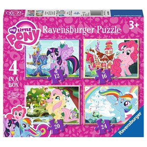 Ravensburger (06896) - "My Little Pony" - 12 16 20 24 pieces puzzle