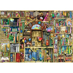 Ravensburger (19418) - Colin Thompson: "Bizarre Bookshop 2" - 1000 pieces puzzle