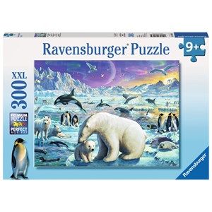 Ravensburger (13203) - "Polar Animals Gathering" - 300 pieces puzzle