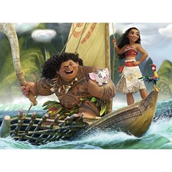 Ravensburger (10943) - "Vaiana and Maui" - 100 pieces puzzle