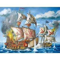 Ravensburger (12771) - "Pirates" - 200 pieces puzzle