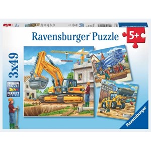 Ravensburger (09226) - "Construction Vehicle" - 49 pieces puzzle