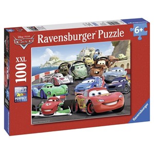 Ravensburger (10615) - "Cars 2" - 100 pieces puzzle