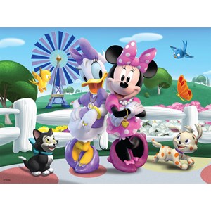 Ravensburger (10881) - "Minnie and Daisy" - 100 pieces puzzle