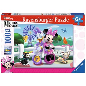 Ravensburger (10881) - "Minnie and Daisy" - 100 pieces puzzle