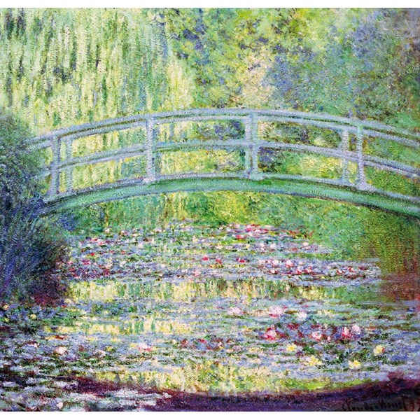 Puzzle Michele Wilson (A910-350) - Claude Monet: "The Japanese Bridge" - 350 pieces puzzle