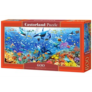 Castorland (B-060375) - "Underwater Paradise" - 600 pieces puzzle