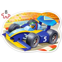 Castorland (B-043057) - "Ride for Fun" - 8 12 15 20 pieces puzzle