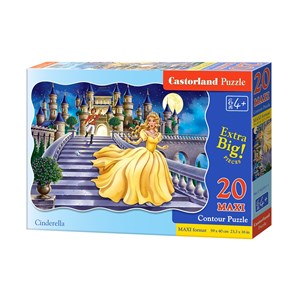 Castorland (C-02351) - "Cinderella" - 20 pieces puzzle