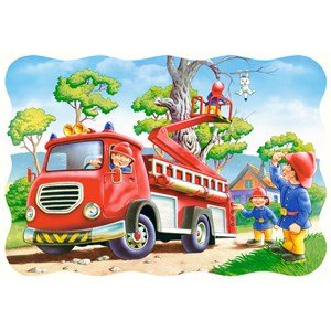 Castorland (B-03358) - "The kitten rescue" - 30 pieces puzzle