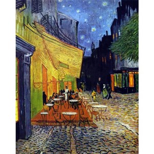 Puzzle Michele Wilson (C36-250) - Vincent van Gogh: "Café Terrace at Night" - 250 pieces puzzle