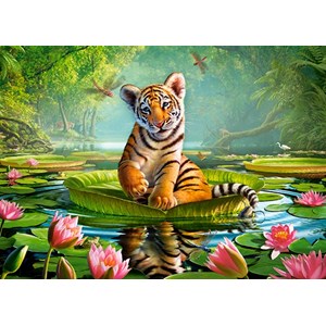Castorland (B-13296) - "Tiger Lily" - 120 pieces puzzle