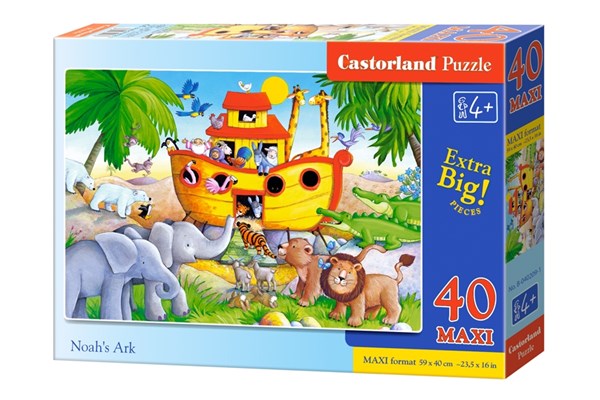 Castorland (B-040209) - "Noah's Ark" - 40 pieces puzzle