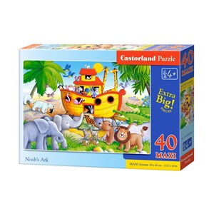 Castorland (B-040209) - "Noah's Ark" - 40 pieces puzzle