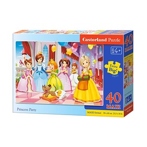 Castorland (B-040162) - "Princess Party" - 40 pieces puzzle