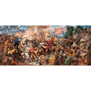 Castorland (B-060382) - "The Battle of Grunwald" - 600 pieces puzzle