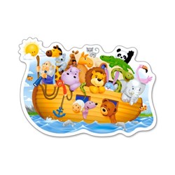 Castorland (B-015054) - "Noah's Ark" - 15 pieces puzzle