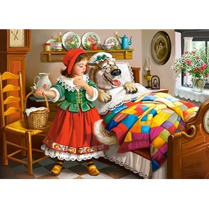 Castorland (B-13227) - "Little Red Riding Hood" - 120 pieces puzzle