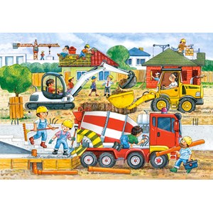 Castorland (B-040018) - "Construction site" - 40 pieces puzzle