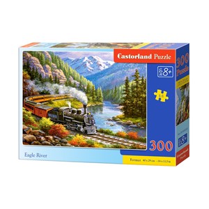 Castorland (B-030293) - "Eagle River" - 300 pieces puzzle