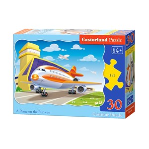 Castorland (B-03587) - "Plane" - 30 pieces puzzle
