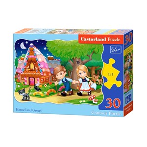 Castorland (B-03532) - "Hansel and Gretel" - 30 pieces puzzle