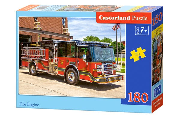 Castorland (B-018352) - "Fire Engine" - 180 pieces puzzle