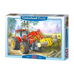 Castorland (B-06601) - "Forest Site" - 60 pieces puzzle