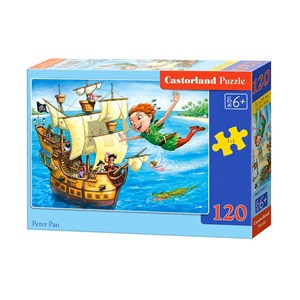 Castorland (B-13432) - "Peter Pan" - 120 pieces puzzle