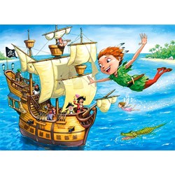 Castorland (B-13432) - "Peter Pan" - 120 pieces puzzle
