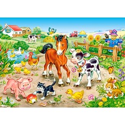Castorland (B-13197) - "On the Farm" - 120 pieces puzzle