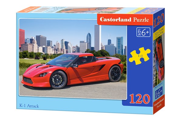 Castorland (B-12824) - "K-1 attack" - 120 pieces puzzle