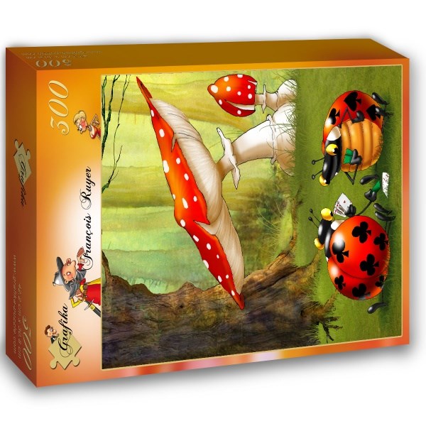 Grafika Kids (00825) - François Ruyer: "Poker" - 300 pieces puzzle