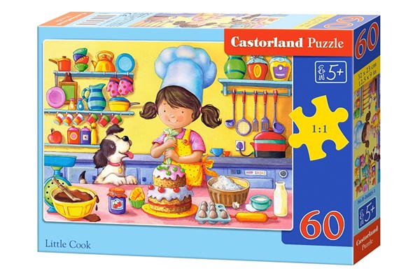 Castorland (B-06885) - "Little Cook" - 60 pieces puzzle