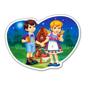 Castorland (B-015177) - "Hansel and Gretel" - 15 pieces puzzle