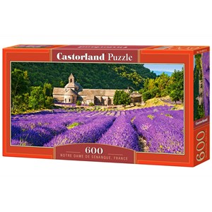Castorland (B-060313) - "Notre Dame de Senanque, France" - 600 pieces puzzle