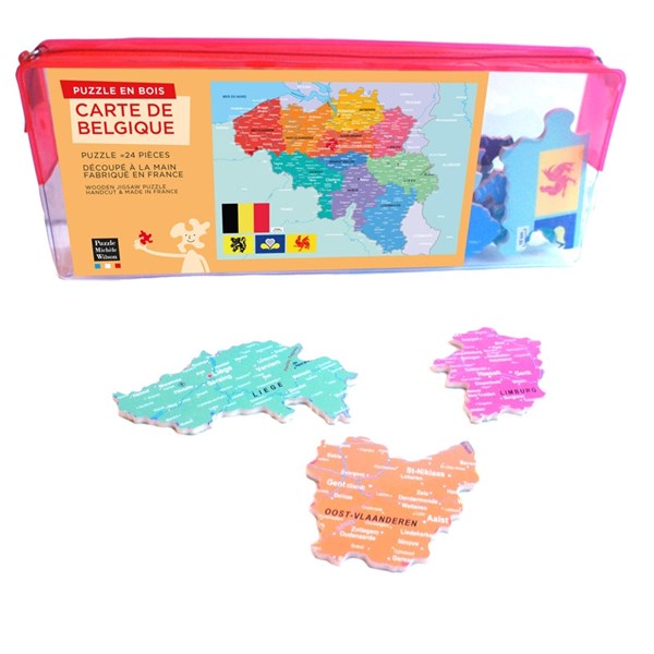 Puzzle Michele Wilson (W83-24) - "Belgium" - 24 pieces puzzle
