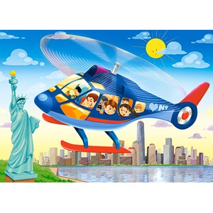 Castorland (B-066063) - "New York" - 60 pieces puzzle