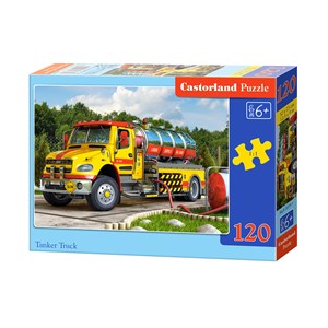 Castorland (B-13074) - "Tanker Truck" - 120 pieces puzzle