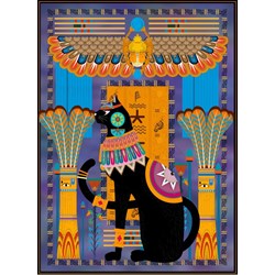Grafika Kids (00966) - "Egyptian Cat" - 300 pieces puzzle
