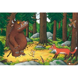 Schmidt Spiele (56211) - "Who is afraid of Grüffelo?" - 48 pieces puzzle