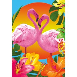 Educa (17737) - "Flamingos" - 500 pieces puzzle