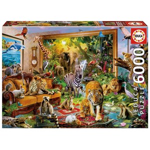 Educa (17679) - Jan Patrik Krasny: "Entering the bedroom" - 6000 pieces puzzle