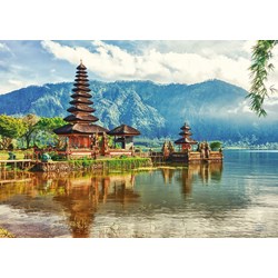 Educa (17674) - "Temple Ulun Danu, Bali, Indonesia" - 2000 pieces puzzle