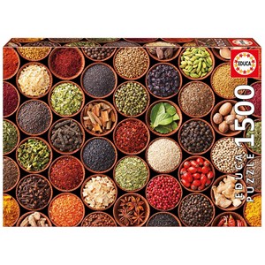 Educa (17666) - "Herbs and spices" - 1500 pieces puzzle